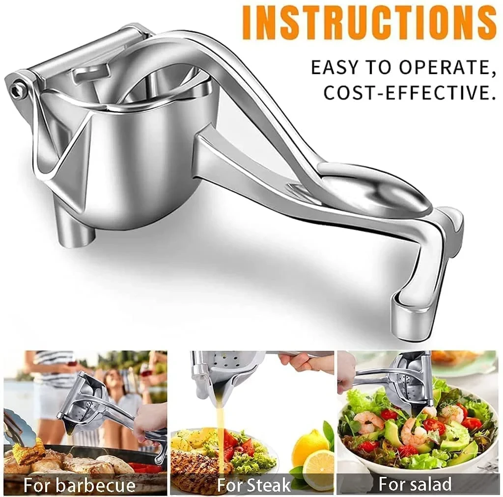 Stainless Steel Hand Press Juicer