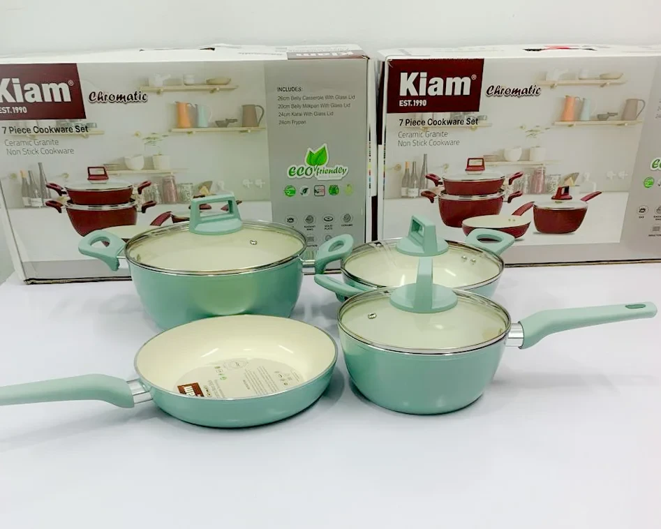 Kiam 7 Piece Ceramic Granite