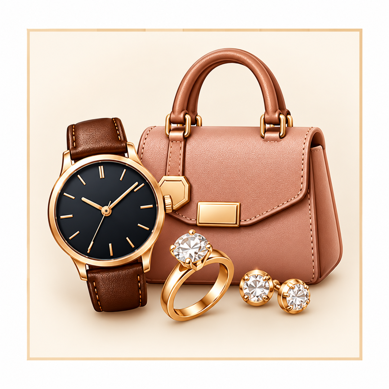 Watches, Bags, Jewellery